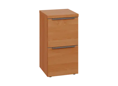 SIN 2 - 42Z kancelářská skříň, 2-zásuvková, 770x400x400, olše jantar